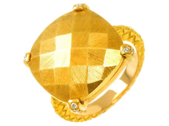Bottega Veneta Ring aus 18K Gelbgold Golden - Ansicht 2