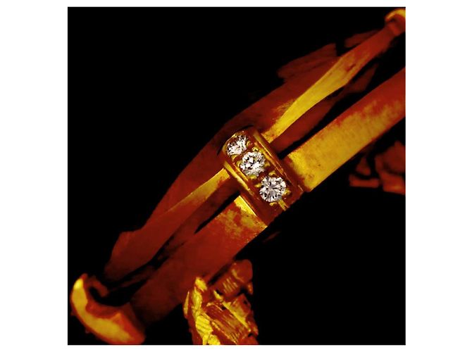Bottega Veneta Ring aus 18K Gelbgold Golden - Ansicht 8
