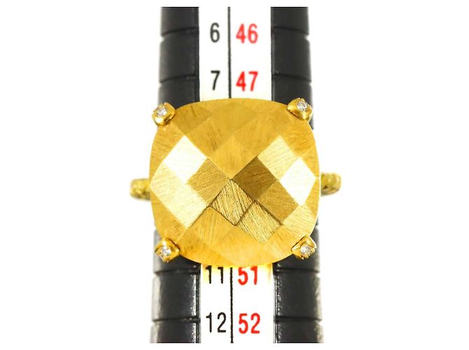 Bottega Veneta Ring aus 18K Gelbgold Golden - Ansicht 9