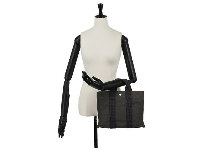 Hermès Sac à main Hermes Herline Tote PM Marron - vue 10