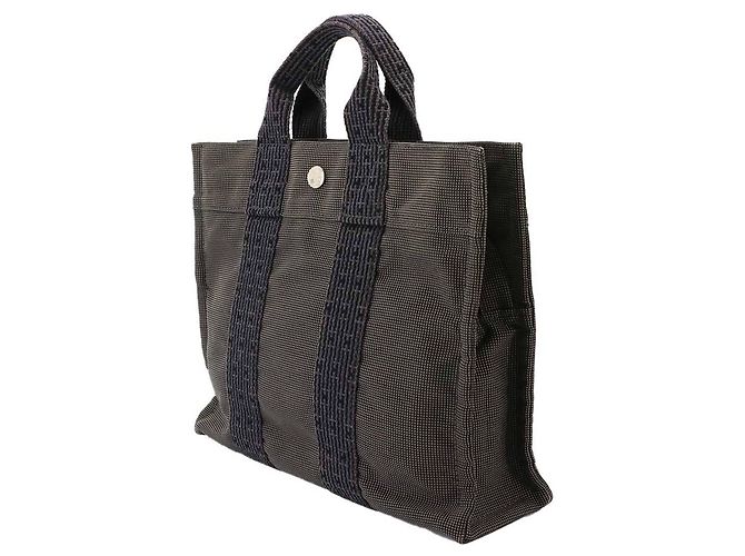 Hermès Sac à main Hermes Herline Tote PM Marron - vue 3