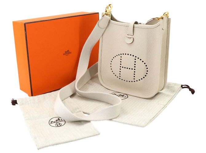 Hermès Bolsa de ombro Hermes Evelyne Amazon TPM Azul - vista 2