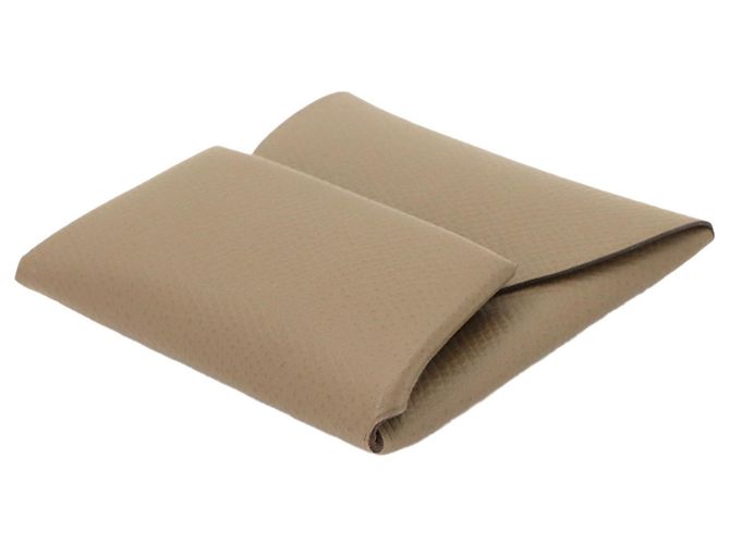 Hermès Portamonete Hermes Bastia Taupe - vista 5
