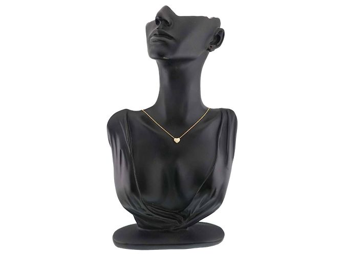 Autre Marque Tiffany & Co. Pavé Herz Diamantenhalskette - Ansicht 9