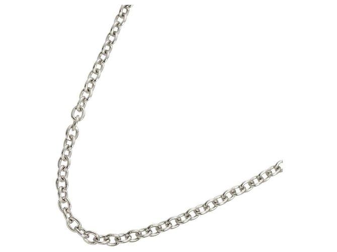 Bulgari Collana a catena Bvlgari in oro bianco 18K - vista 2