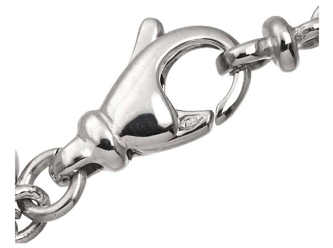 Bulgari Collana a catena Bvlgari in oro bianco 18K - vista 5