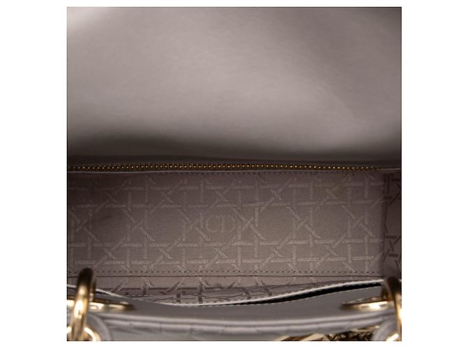 Christian Dior Dior Cannage Lady Small Handtasche Braun - Ansicht 4