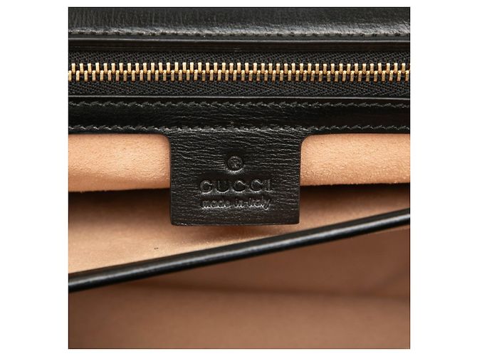 Borsa a tracolla Gucci Marina Chain Nero - vista 5