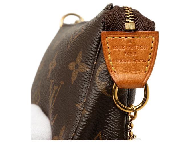 Louis Vuitton Monogram Mini Pochette Accessoires Marrom - vista 5