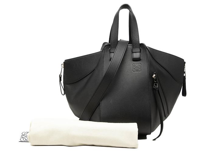 Sac à main Loewe Anagram Hammock Small Noir - vue 7