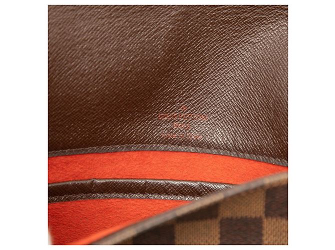 Bolsa de Ombro Transversal Louis Vuitton Damier Musette Tango Long Marrom - vista 5