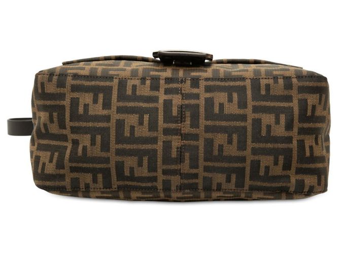 Fendi Zucca Mamma Baguette Handtasche Braun - Ansicht 3