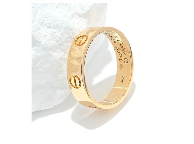 Anello Cartier Love Oro Giallo 18K Mis. 63 D'oro - vista 2