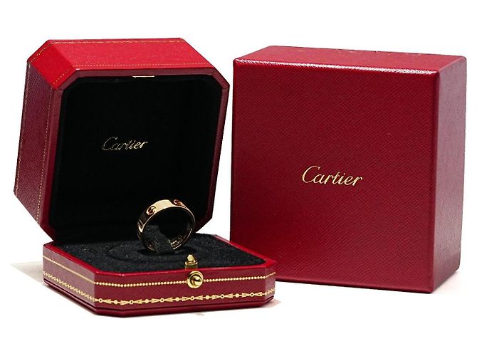 Anello Cartier Love Oro Giallo 18K Mis. 63 D'oro - vista 5