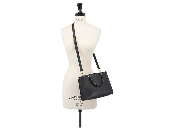 Bolso Tote Louis Vuitton Monogram Empreinte Onthego PM Negro - vista 10