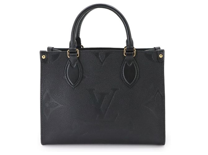 Bolso Tote Louis Vuitton Monogram Empreinte Onthego PM Negro - vista 3