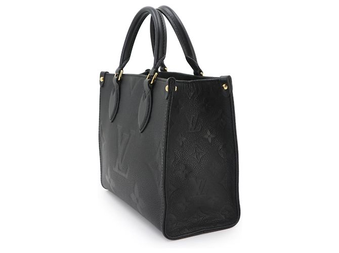 Bolso Tote Louis Vuitton Monogram Empreinte Onthego PM Negro - vista 4