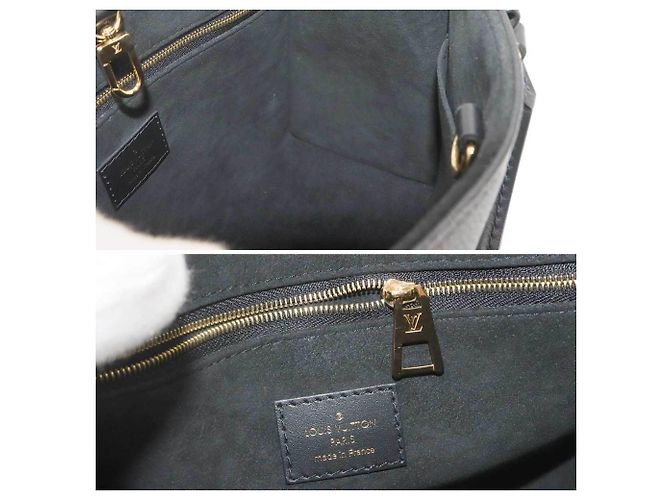 Bolso Tote Louis Vuitton Monogram Empreinte Onthego PM Negro - vista 8