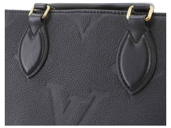 Bolso Tote Louis Vuitton Monogram Empreinte Onthego PM Negro - vista 9