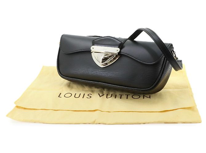 Bolso Louis Vuitton Epi Pochette Montaigne Negro - vista 2