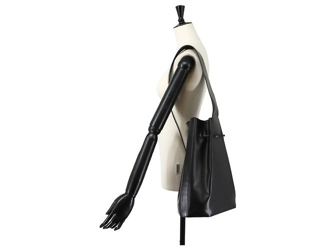 Sac à épaule Louis Vuitton en cuir Epi Noir - vue 10