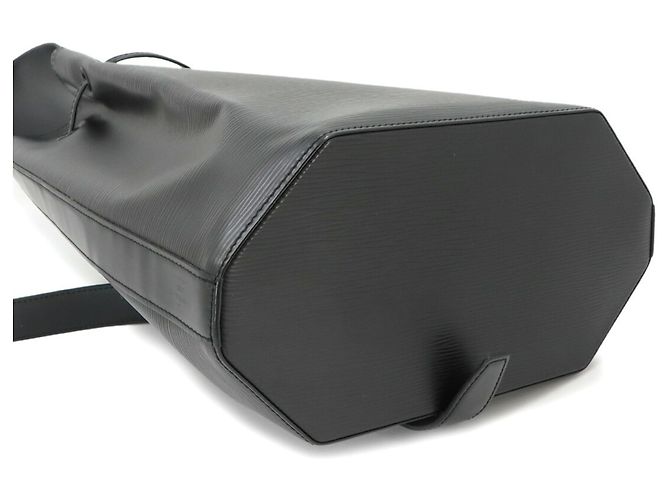 Sac à épaule Louis Vuitton en cuir Epi Noir - vue 5