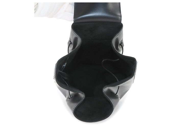 Sac à épaule Louis Vuitton en cuir Epi Noir - vue 7