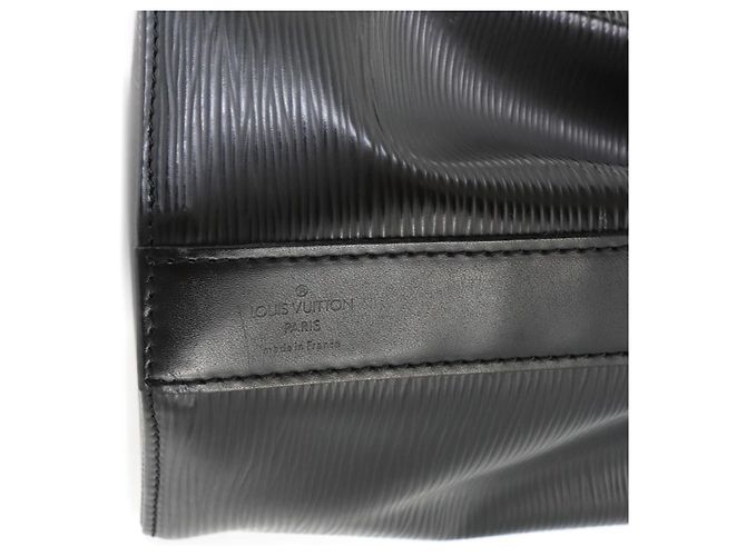 Sac à épaule Louis Vuitton en cuir Epi Noir - vue 8