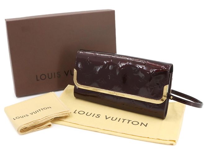 Bolso Louis Vuitton Monogram Vernis Rossmore MM Burdeos - vista 2