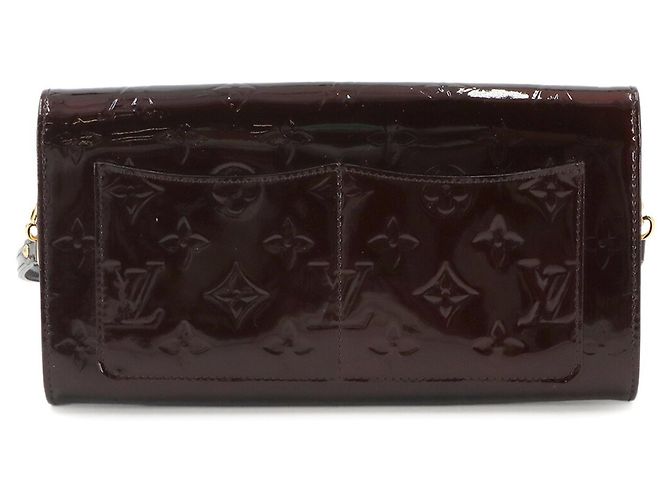Bolso Louis Vuitton Monogram Vernis Rossmore MM Burdeos - vista 3