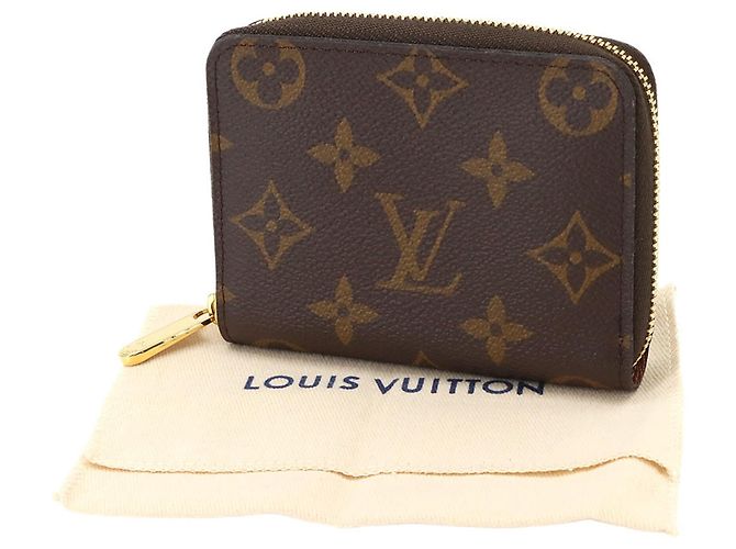 Louis Vuitton Monogram Zippy Coin Purse Brown - view 2