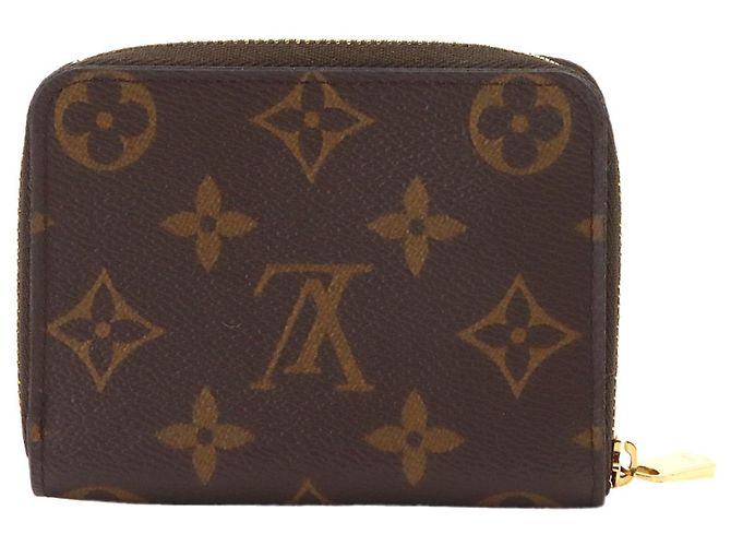 Louis Vuitton Monogram Zippy Coin Purse Brown - view 3