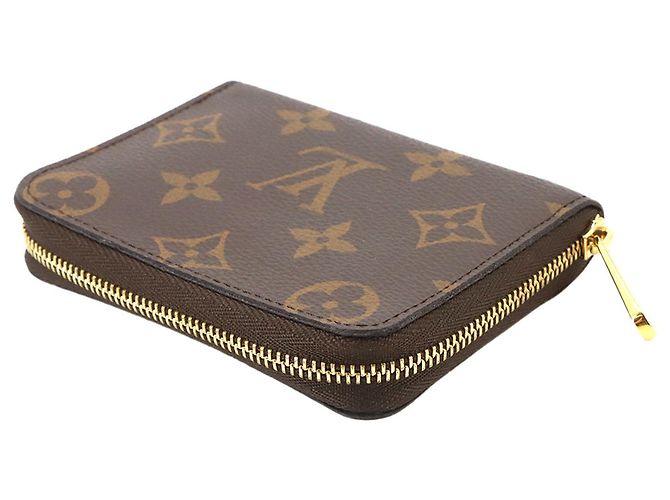 Louis Vuitton Monogram Zippy Coin Purse Brown - view 5