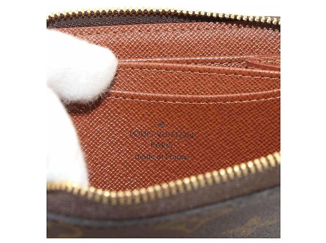 Louis Vuitton Monogram Zippy Coin Purse Brown - view 7