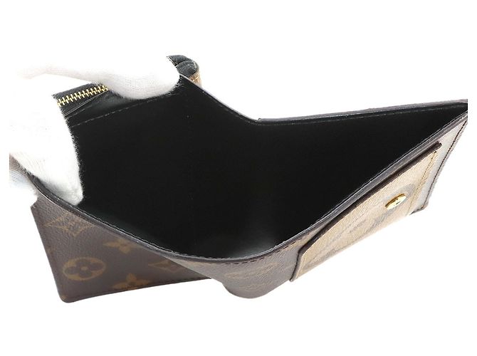 Louis Vuitton Monogram Giant Reverse Portefeuille Juliet Wallet Monogramma - vista 8