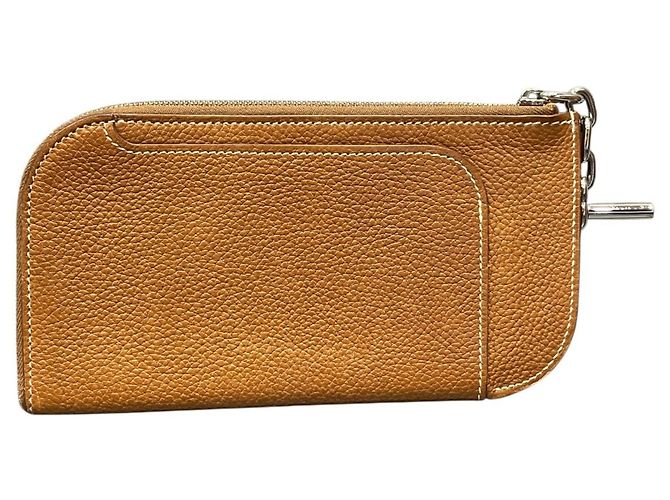 Hermès Bolso de mano Hermes Strap GM Castaño - vista 2
