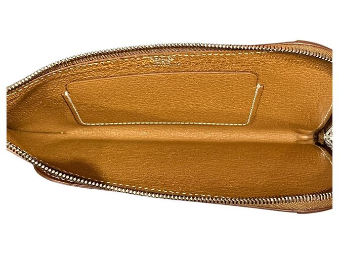 Hermès Bolso de mano Hermes Strap GM Castaño - vista 6