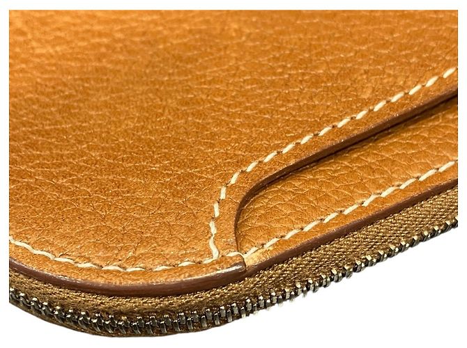 Hermès Bolso de mano Hermes Strap GM Castaño - vista 7