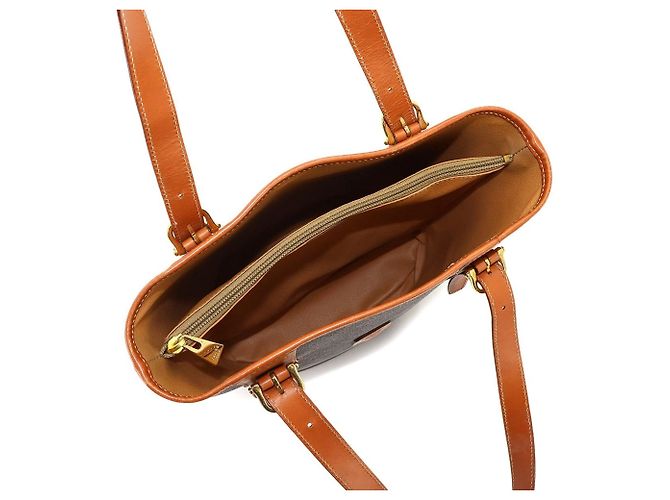 Céline Celine Macadam Tote Handbag Brown - view 6
