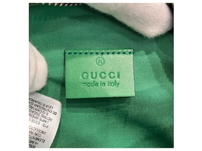 Gucci Kinder-Handtasche Taillentasche Grün - Ansicht 4