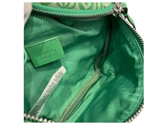 Gucci Kinder-Handtasche Taillentasche Grün - Ansicht 6