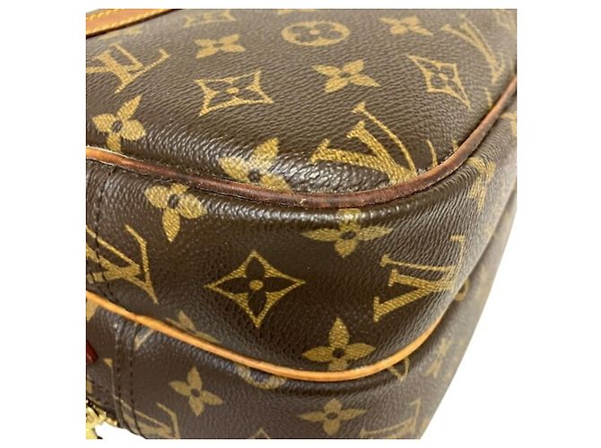 Sac à main Louis Vuitton Monogram Reporter PM Marron Monogramme - vue 6