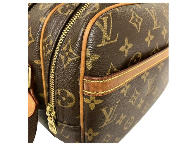 Sac à main Louis Vuitton Monogram Reporter PM Marron Monogramme - vue 7