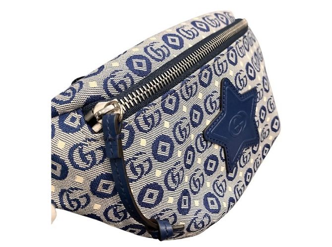 Bolso Gucci para niños 502095 Bolso de cintura Azul marino - vista 7