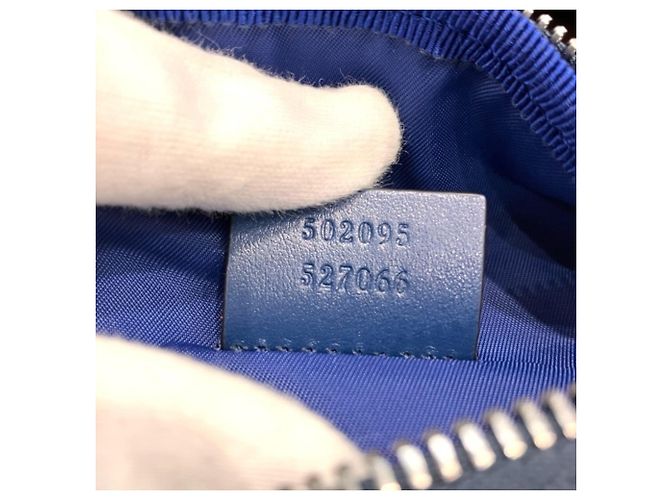 Bolso Gucci para niños 502095 Bolso de cintura Azul marino - vista 9