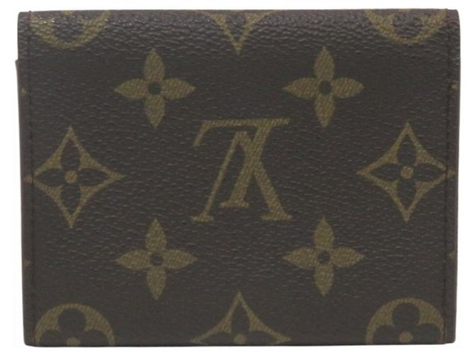 Tarjetero Louis Vuitton Castaño Monograma - vista 2