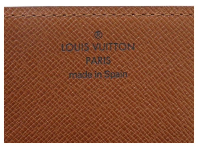 Tarjetero Louis Vuitton Castaño Monograma - vista 4