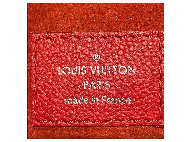 Borsa Louis Vuitton Monogram Very Zip Tote Rosso Monogramma - vista 4