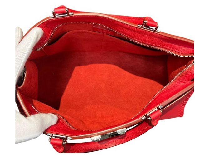 Borsa Louis Vuitton Monogram Very Zip Tote Rosso Monogramma - vista 7