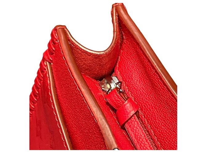 Borsa Louis Vuitton Monogram Very Zip Tote Rosso Monogramma - vista 8